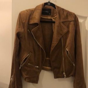 Vegan suede jacket